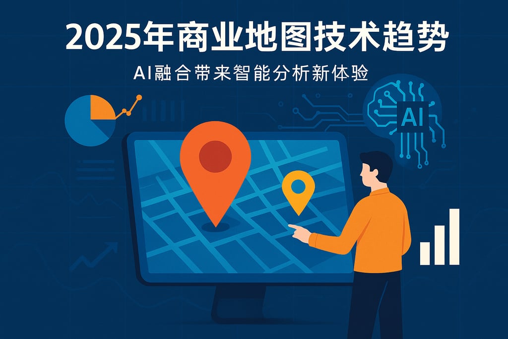 2025年商业地图技术趋势？AI融合带来智能分析新体验