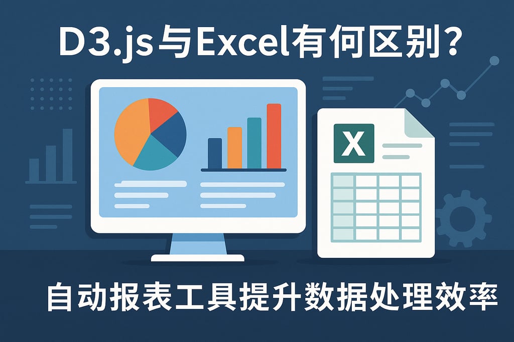 D3.js与Excel有何区别？自动报表工具提升数据处理效率