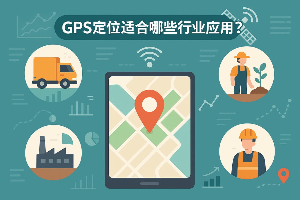 GPS定位适合哪些行业应用？不同行业的数据分析方法