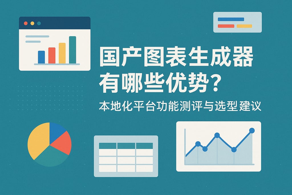 国产图表生成器有哪些优势？本地化平台功能测评与选型建议