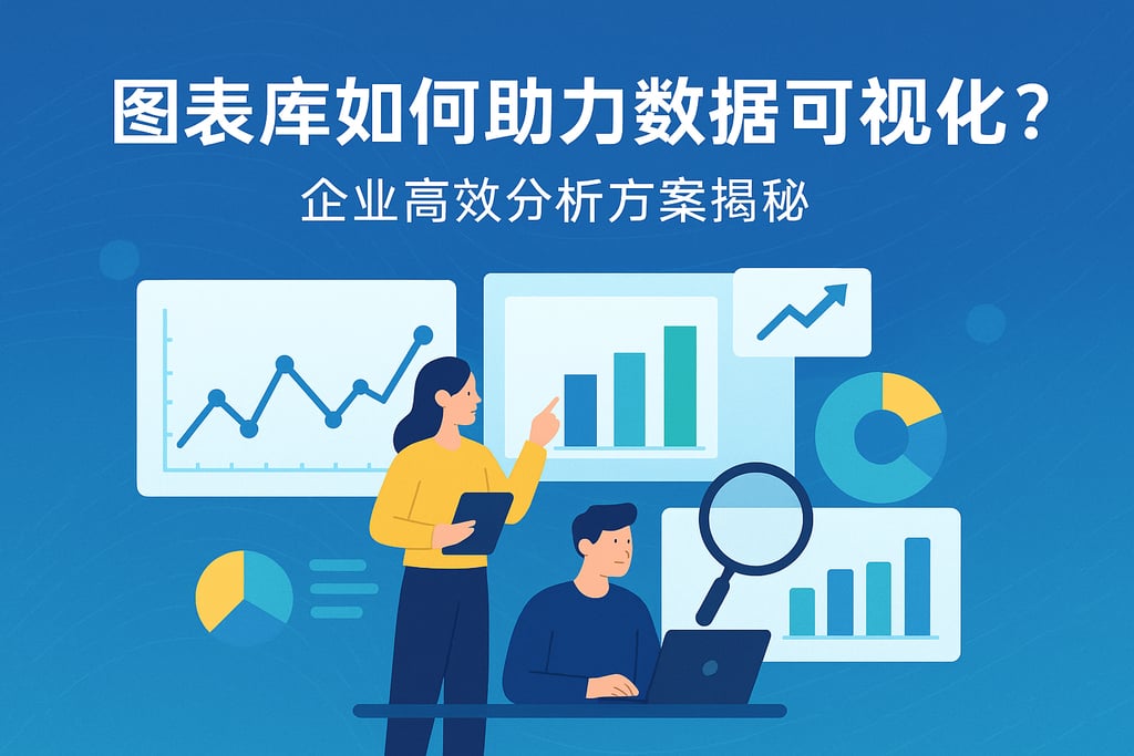 图表库如何助力数据可视化？企业高效分析方案揭秘