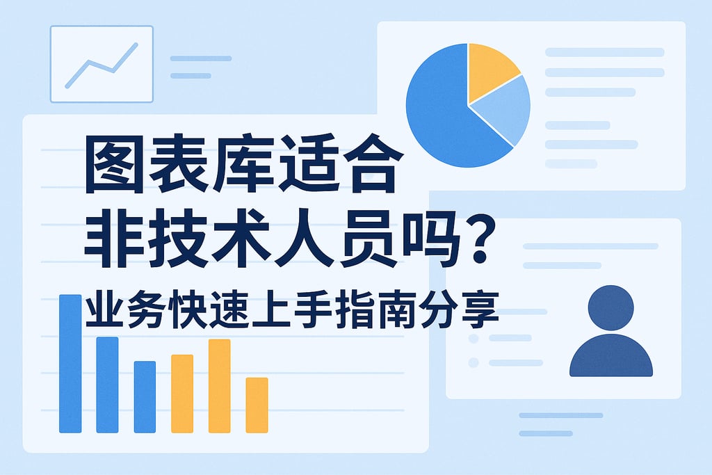 图表库适合非技术人员吗？业务快速上手指南分享