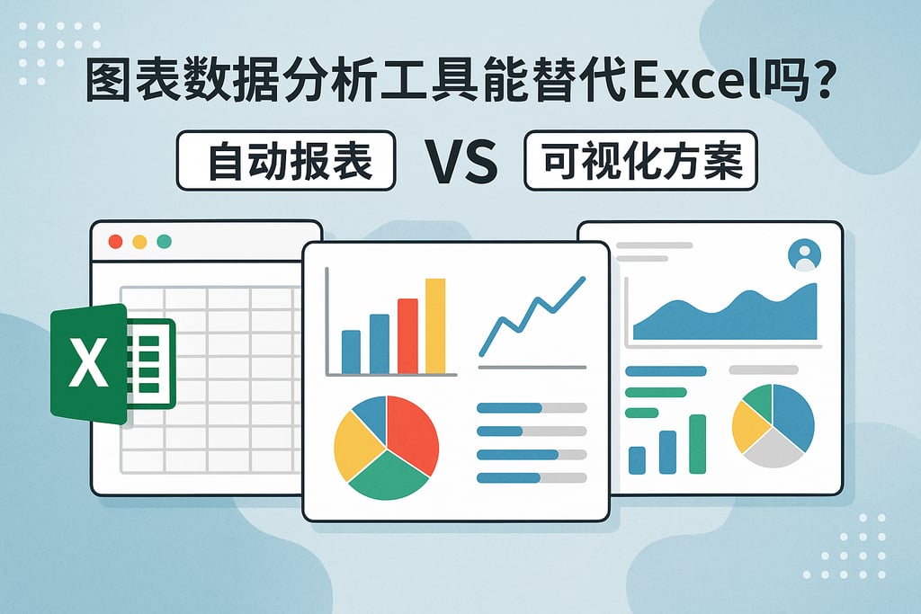 图表数据分析工具能替代Excel吗？自动报表与可视化方案对比