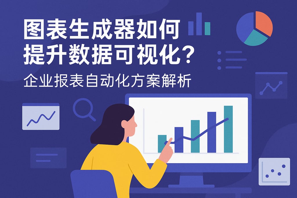 图表生成器如何提升数据可视化？企业报表自动化方案解析