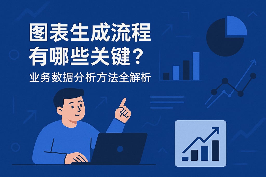 图表生成流程有哪些关键？业务数据分析方法全解析