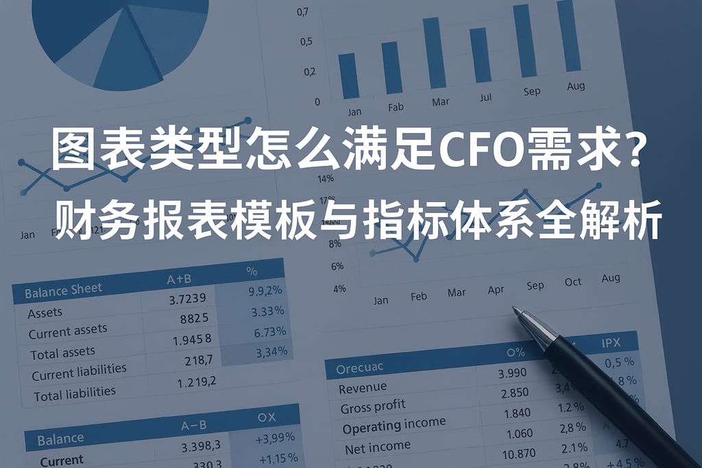 图表类型怎么满足CFO需求？财务报表模板与指标体系全解析