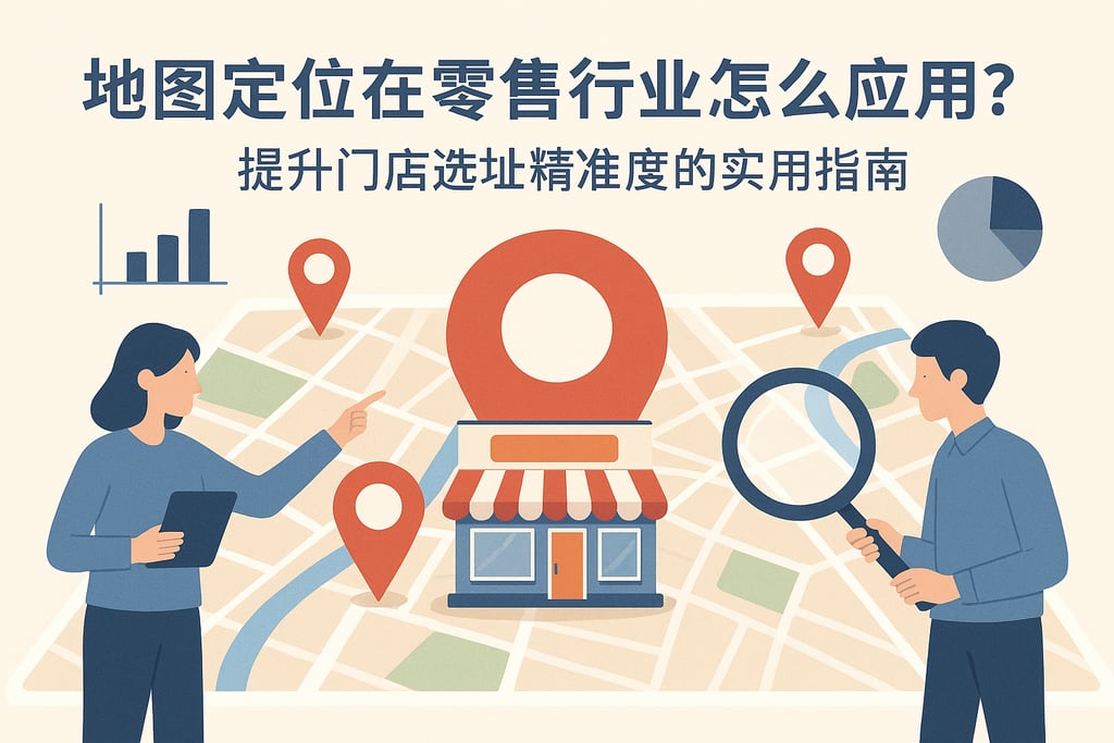 地图定位在零售行业怎么应用？提升门店选址精准度的实用指南