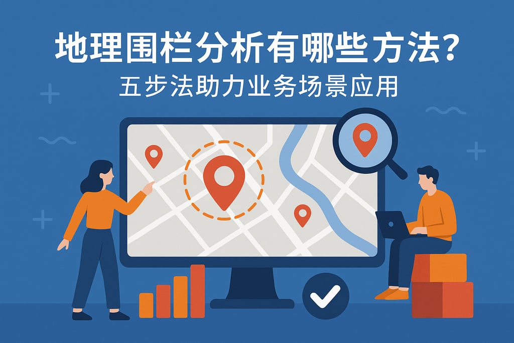地理围栏分析有哪些方法？五步法助力业务场景应用