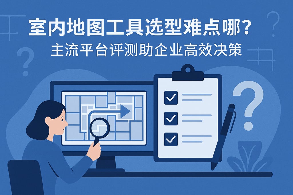 室内地图工具选型难点在哪？主流平台评测助企业高效决策