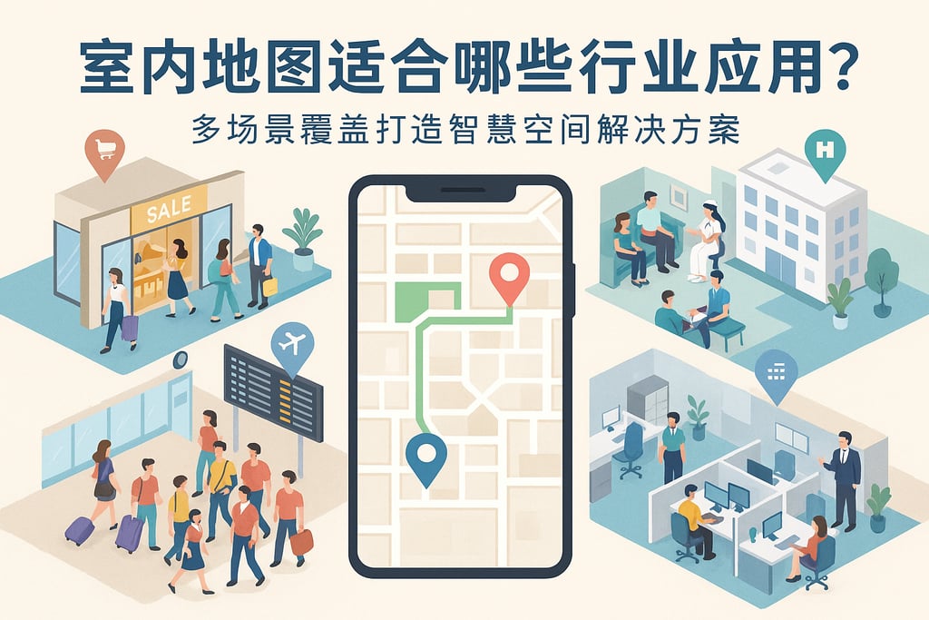 室内地图适合哪些行业应用？多场景覆盖打造智慧空间解决方案