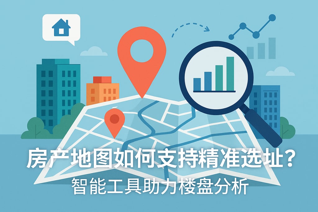 房产地图如何支持精准选址？智能工具助力楼盘分析