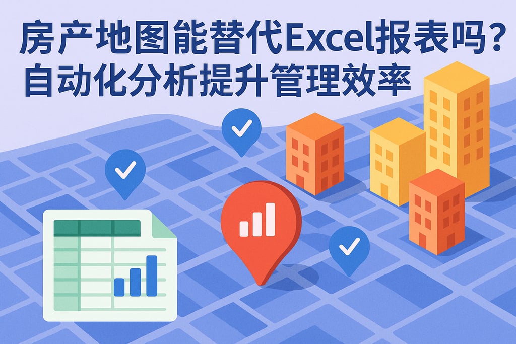 房产地图能替代Excel报表吗？自动化分析提升管理效率