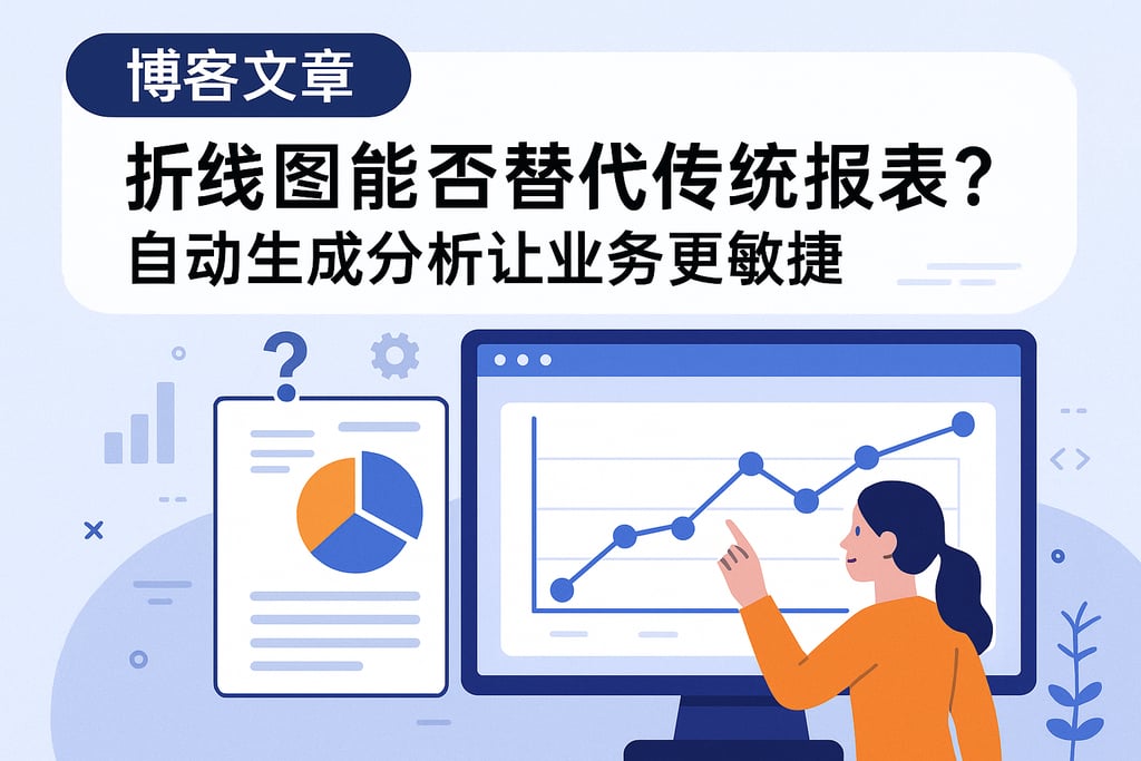 折线图能否替代传统报表？自动生成分析让业务更敏捷