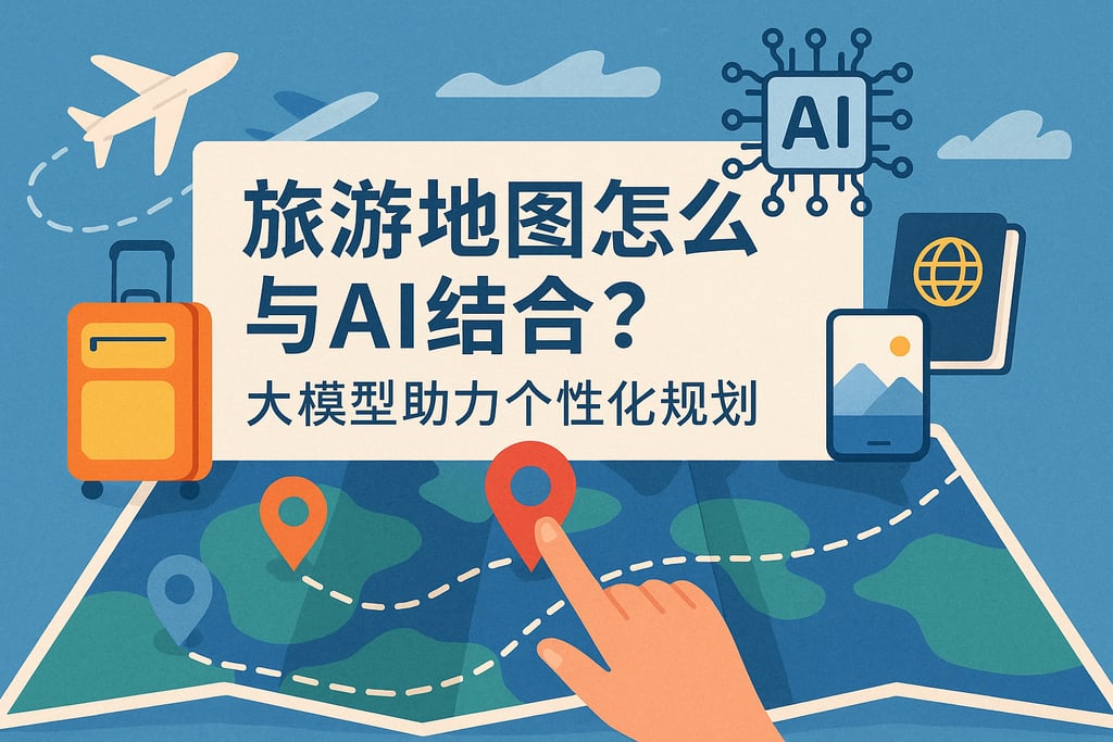 旅游地图怎么与AI结合？大模型助力个性化规划