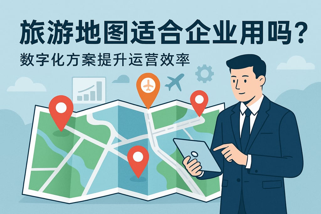 旅游地图适合企业用吗？数字化方案提升运营效率