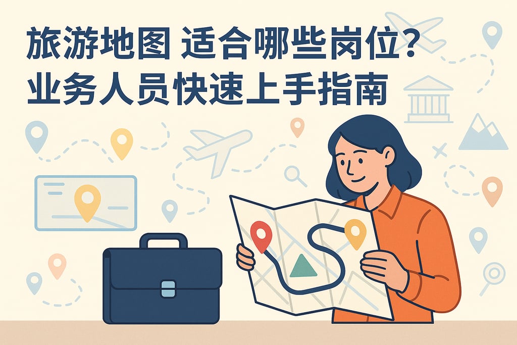 旅游地图适合哪些岗位？业务人员快速上手指南