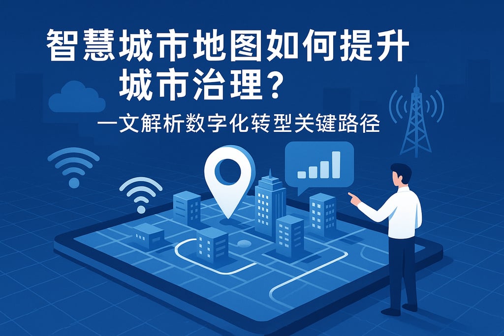 智慧城市地图如何提升城市治理？一文解析数字化转型关键路径