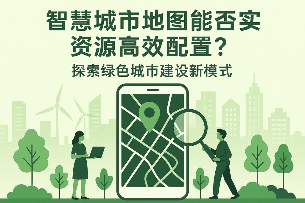 智慧城市地图能否实现资源高效配置？探索绿色城市建设新模式