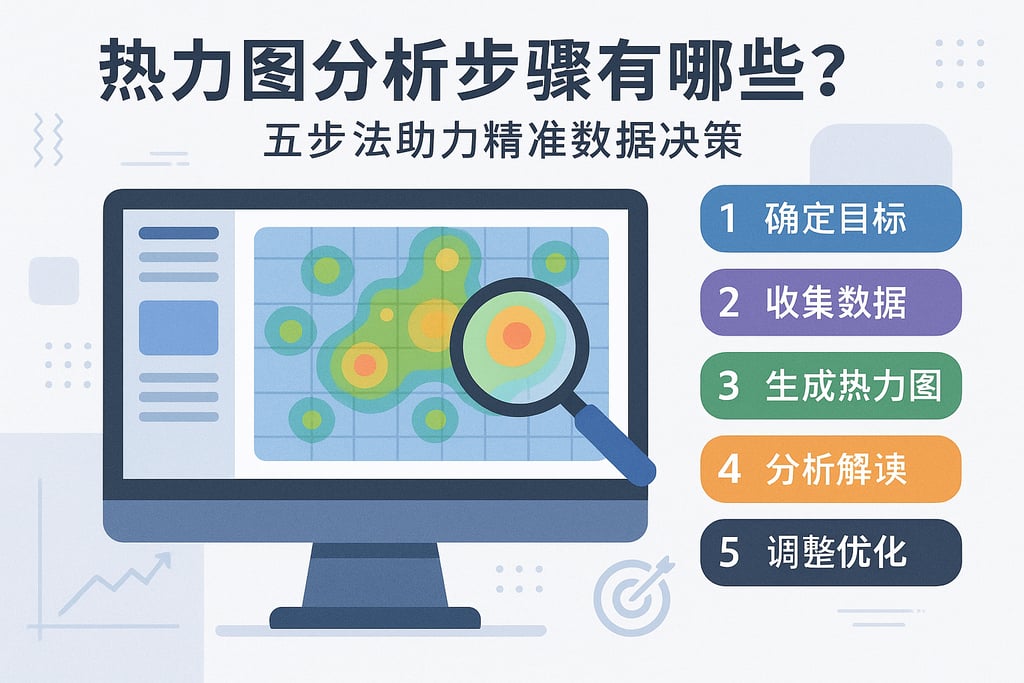 热力图分析步骤有哪些？五步法助力精准数据决策