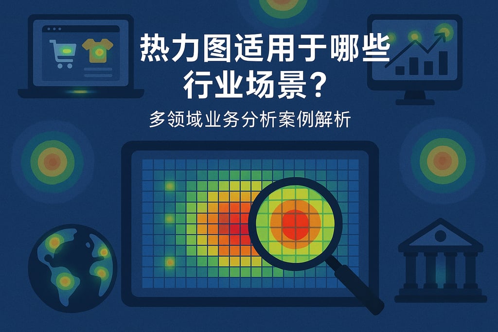热力图适用于哪些行业场景？多领域业务分析案例解析