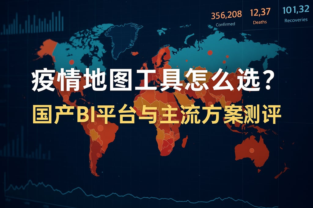 疫情地图工具怎么选？国产BI平台与主流方案测评