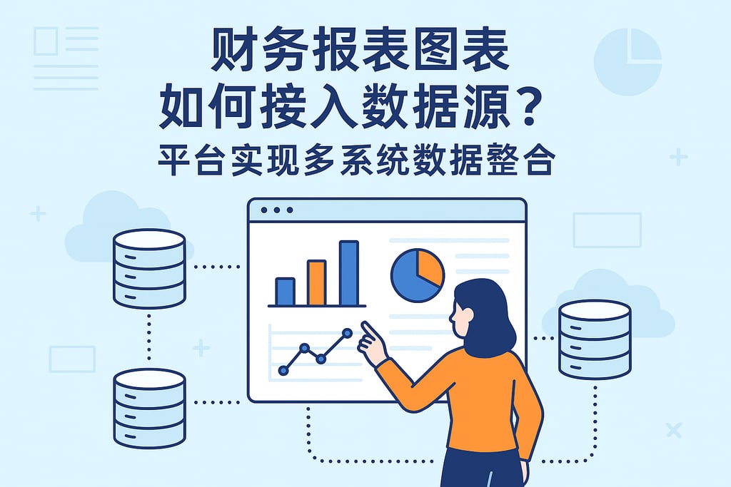 财务报表图表如何接入数据源？平台实现多系统数据整合