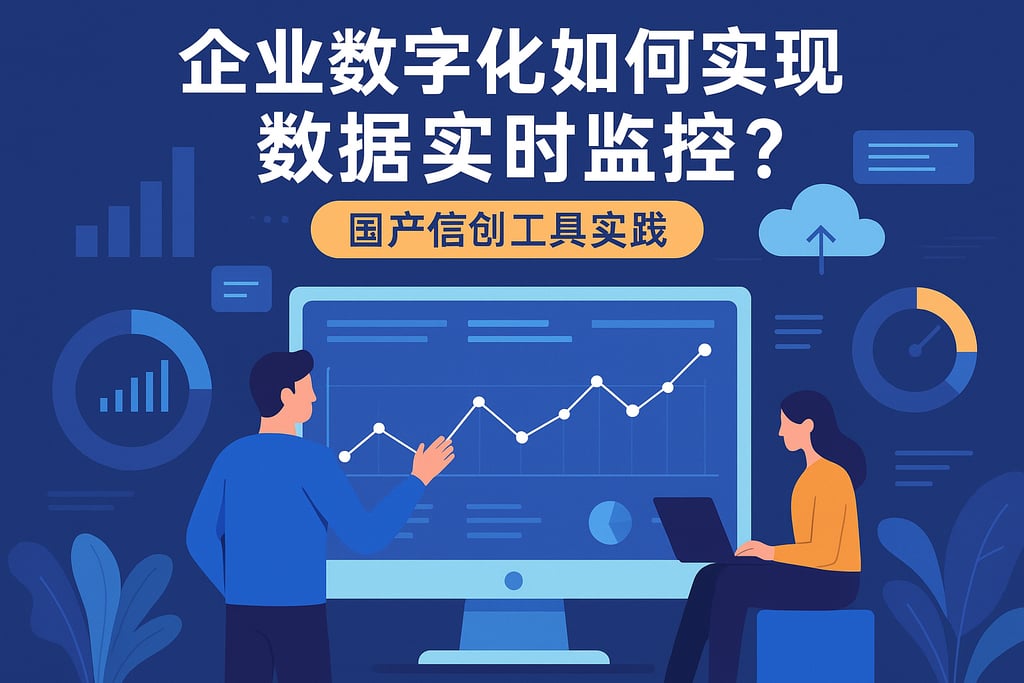 企业数字化如何实现数据实时监控？国产信创工具实践