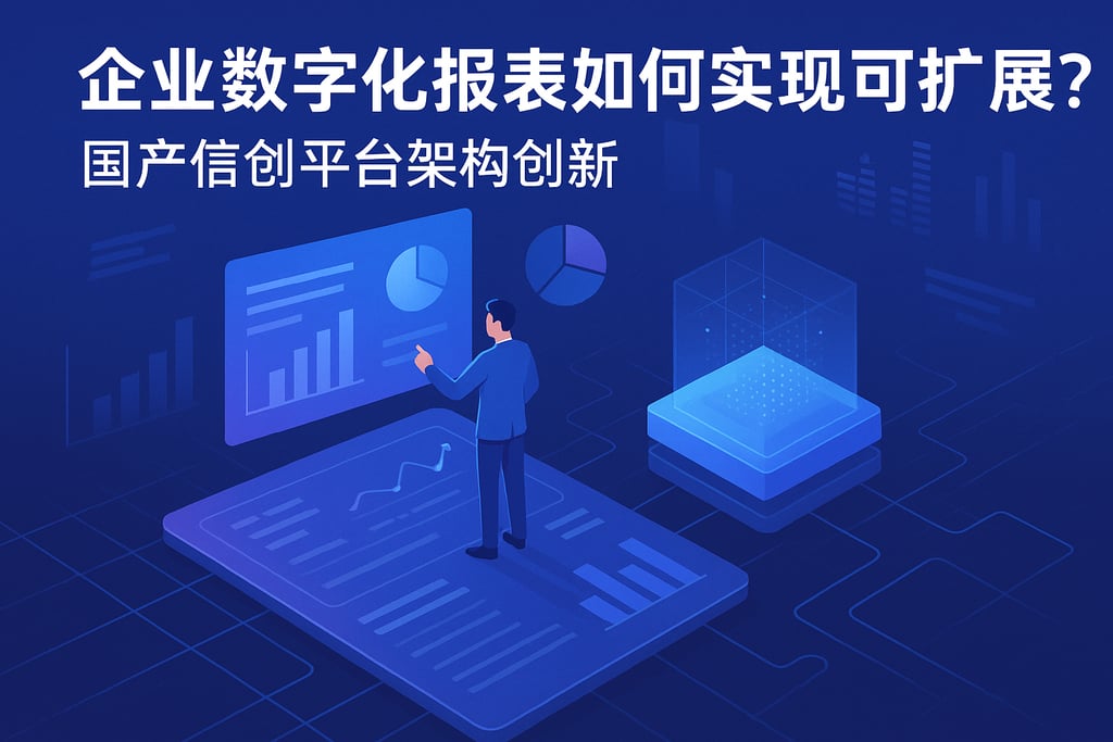 企业数字化报表如何实现可扩展？国产信创平台架构创新