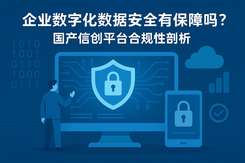 企业数字化数据安全有保障吗？国产信创平台合规性剖析