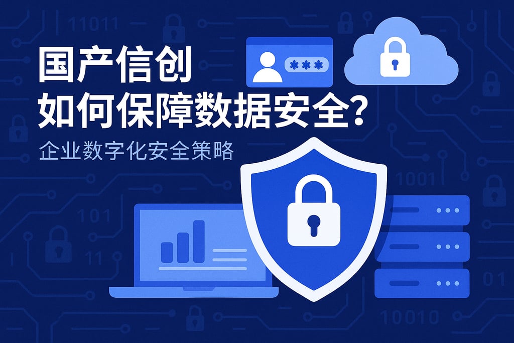 国产信创在数据安全上如何保障？企业数字化安全策略
