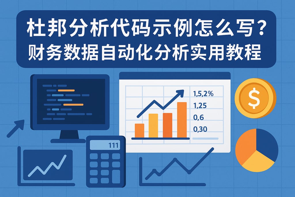 杜邦分析代码示例怎么写？财务数据自动化分析实用教程