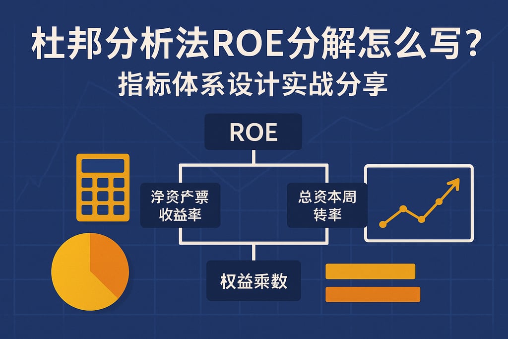 杜邦分析法ROE分解怎么写？指标体系设计实战分享