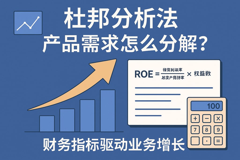 杜邦分析法产品需求怎么分解？财务指标驱动业务增长