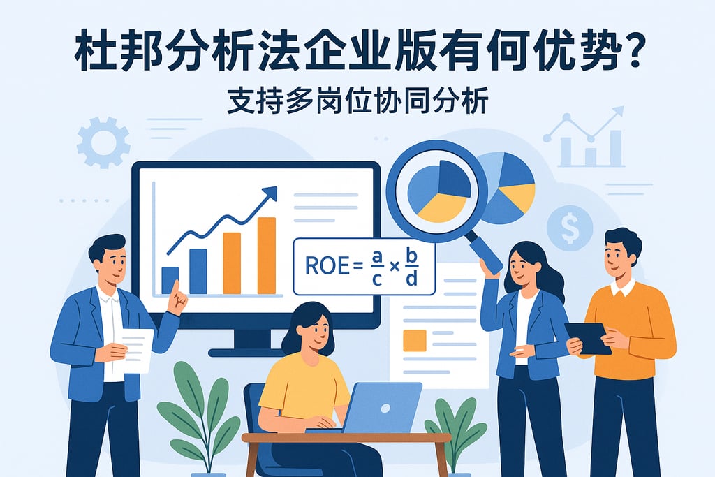 杜邦分析法企业版有何优势？支持多岗位协同分析