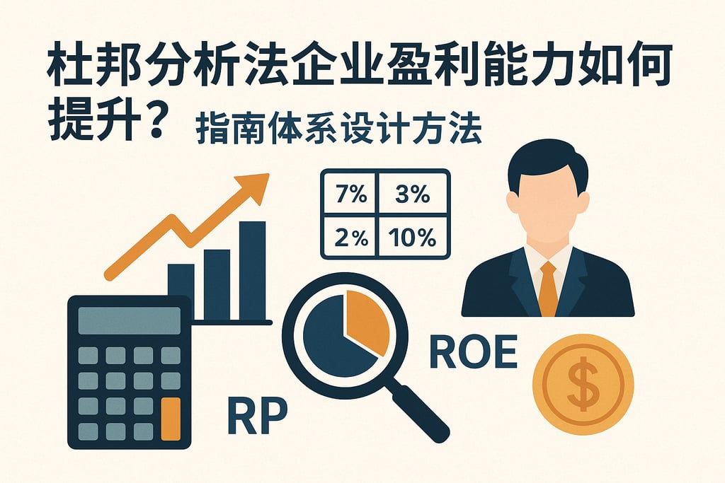 杜邦分析法企业盈利能力如何提升？指标体系设计方法