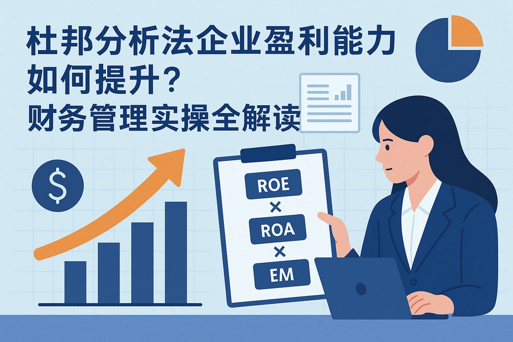 杜邦分析法企业盈利能力如何提升？财务管理实操全解读
