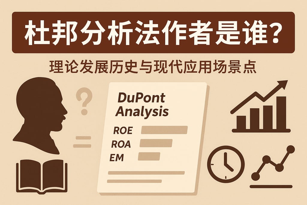 杜邦分析法作者是谁？理论发展历史与现代应用场景盘点