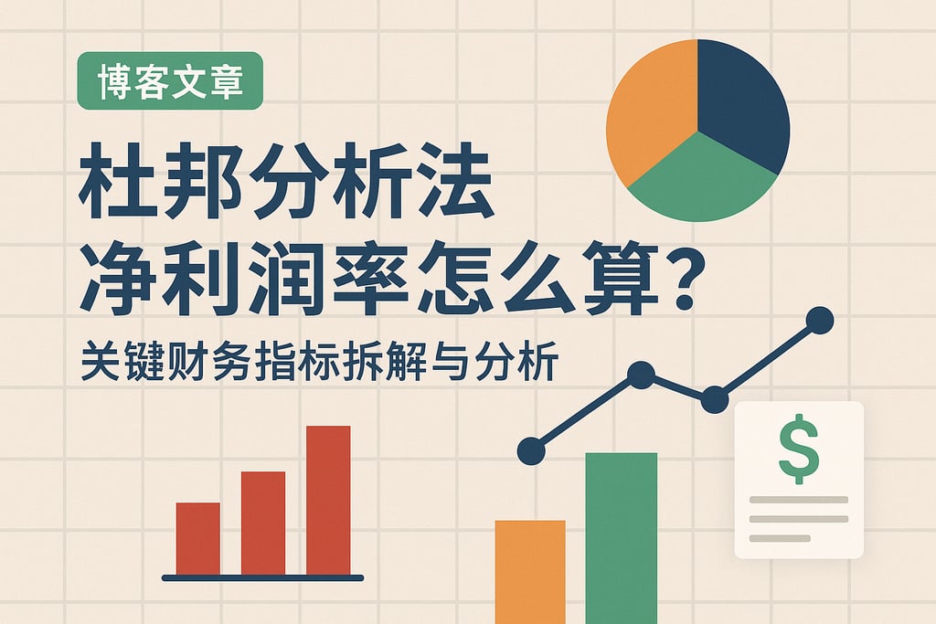 杜邦分析法净利润率怎么算？关键财务指标拆解与分析