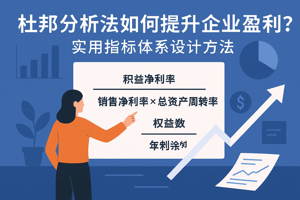 杜邦分析法如何提升企业盈利？实用指标体系设计方法