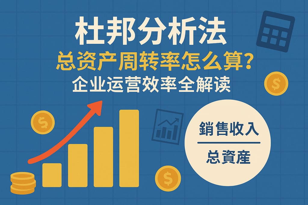 杜邦分析法总资产周转率怎么算？企业运营效率全解读