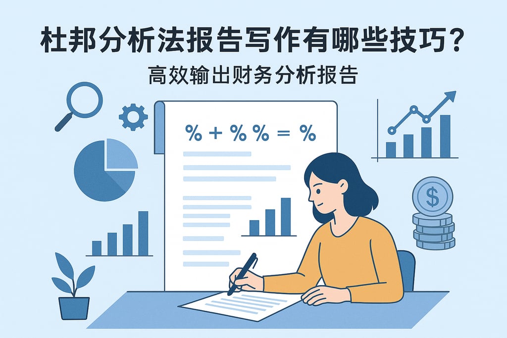 杜邦分析法报告写作有哪些技巧？高效输出财务分析报告