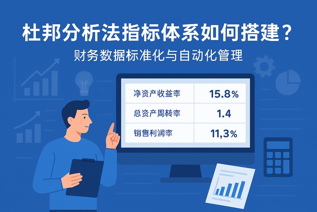 杜邦分析法指标体系如何搭建？财务数据标准化与自动化管理
