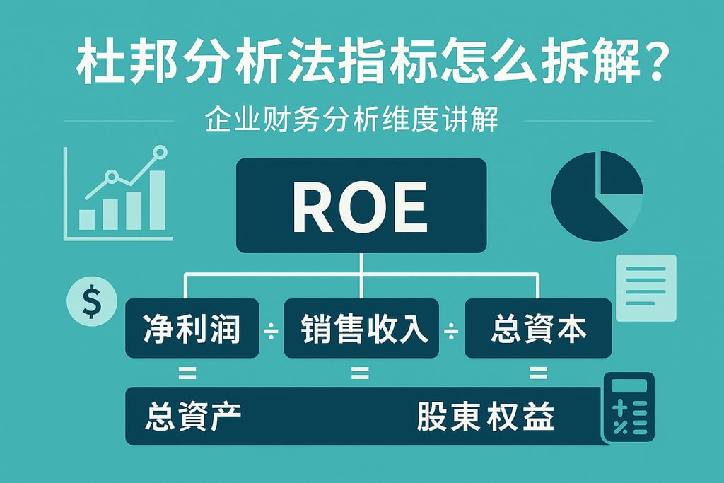 杜邦分析法指标怎么拆解？企业财务分析维度讲解