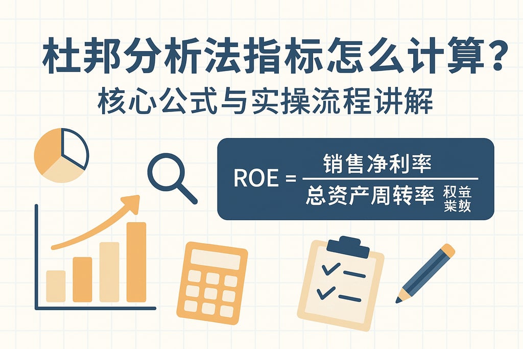 杜邦分析法指标怎么计算？核心公式与实操流程讲解