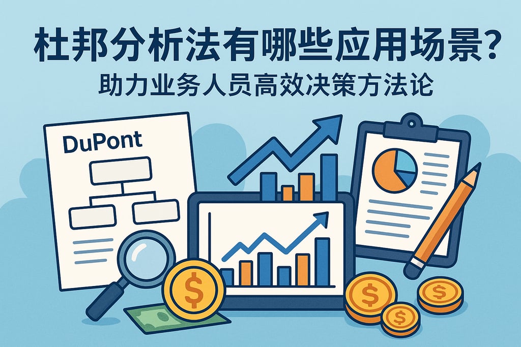 杜邦分析法有哪些应用场景？助力业务人员高效决策方法论