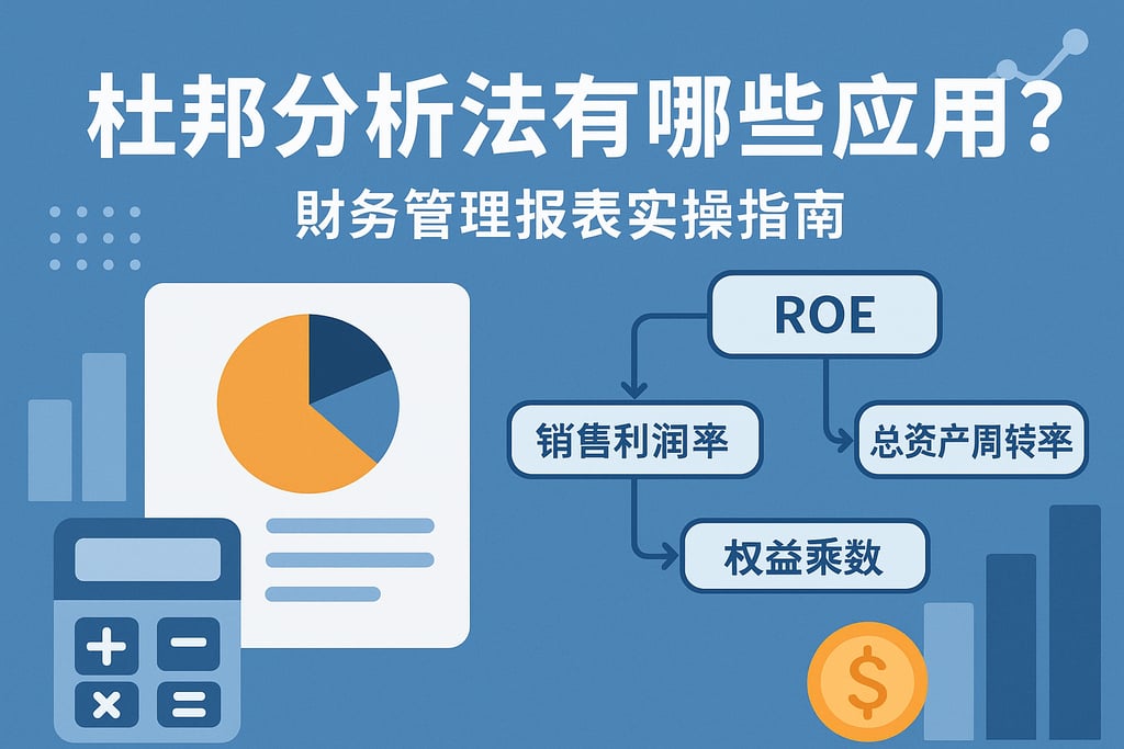 杜邦分析法有哪些应用？财务管理报表实操指南