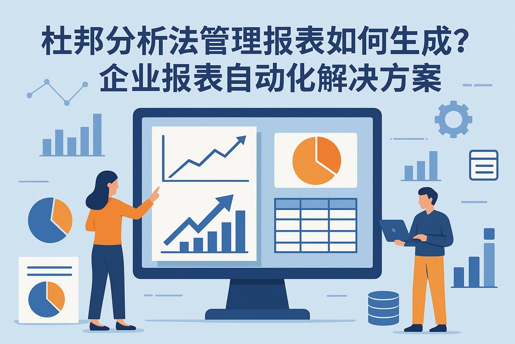 杜邦分析法管理报表如何生成？企业报表自动化解决方案