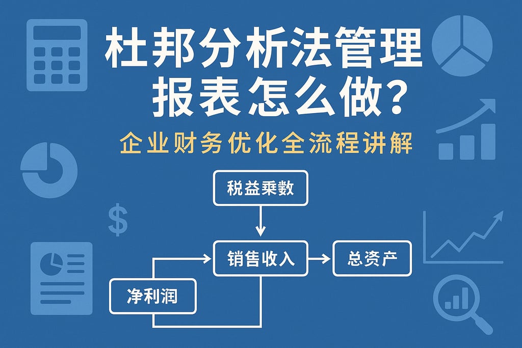 杜邦分析法管理报表怎么做？企业财务优化全流程讲解