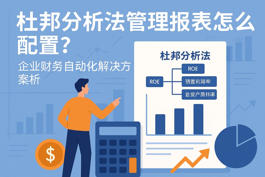 杜邦分析法管理报表怎么配置？企业财务自动化解决方案解析