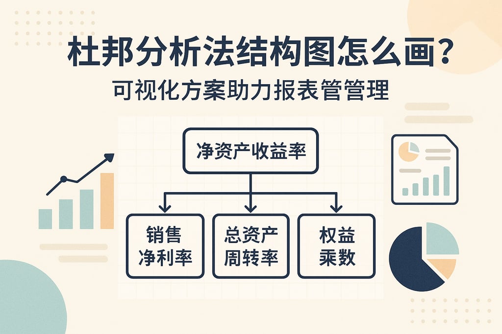 杜邦分析法结构图怎么画？可视化方案助力报表管理